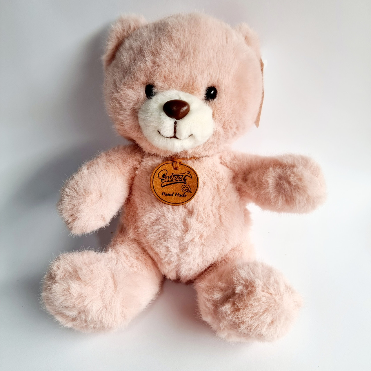 М'яка іграшка Ведмедик пудровий, 22 см, фото 1