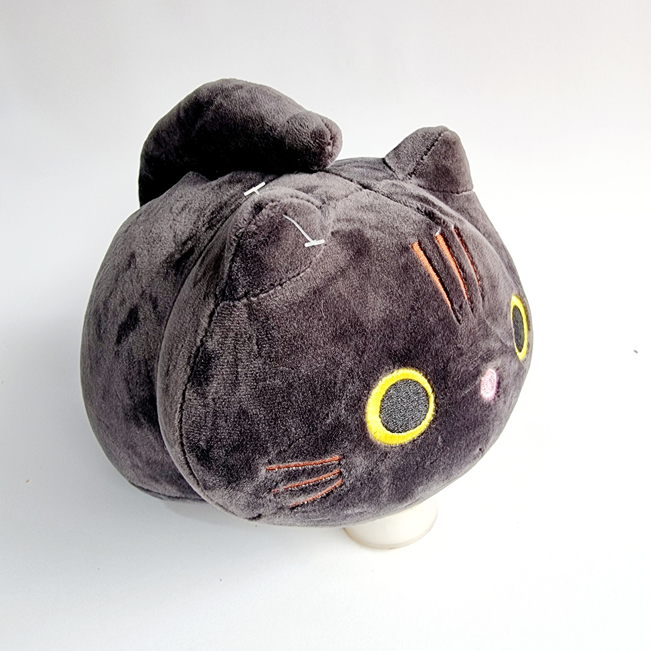 М'яка іграшка Кіт обіймашка чорний, 20 см, фото 1