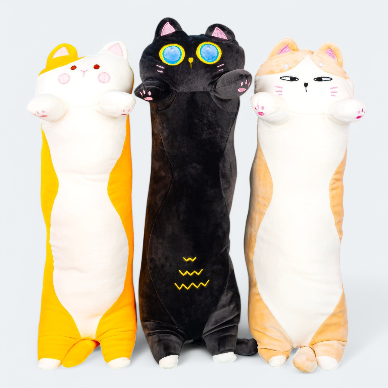 М'яка іграшка Кіт обіймашка, 50 см, фото 1