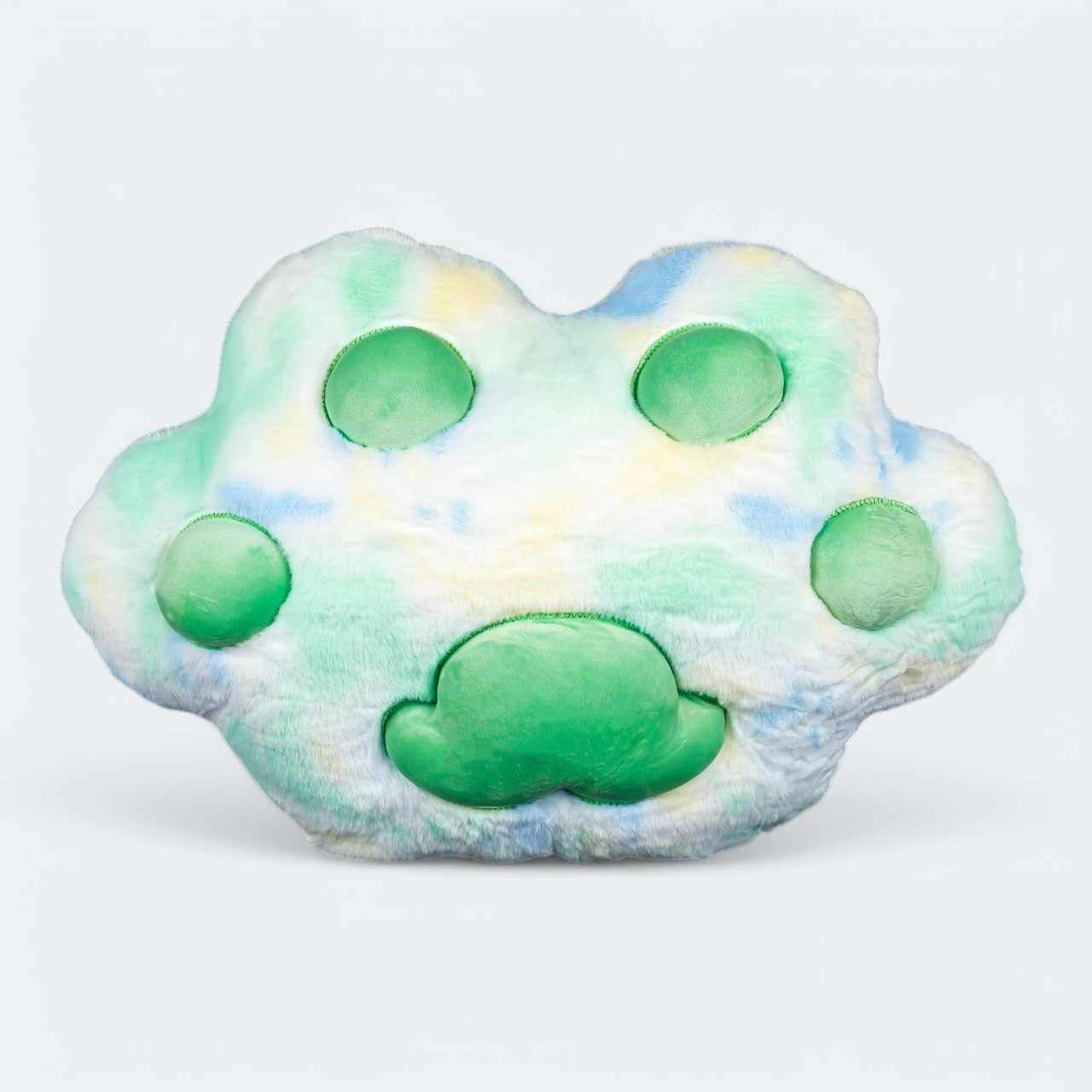 М'яка подушка Лапка зелена, 50х35 см, фото 1