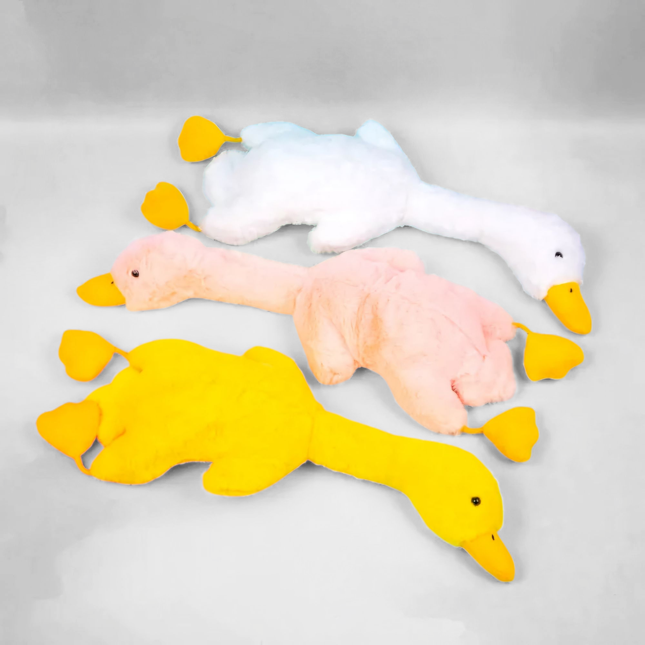 М'яка іграшка пищащий Гусак, 60 см, фото 1