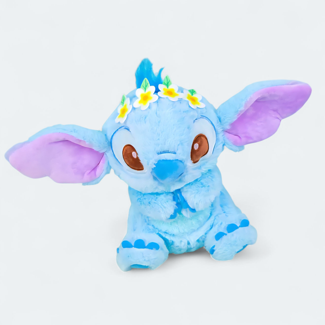 М'яка іграшка Стіч у квіточках, 25 см, фото 1