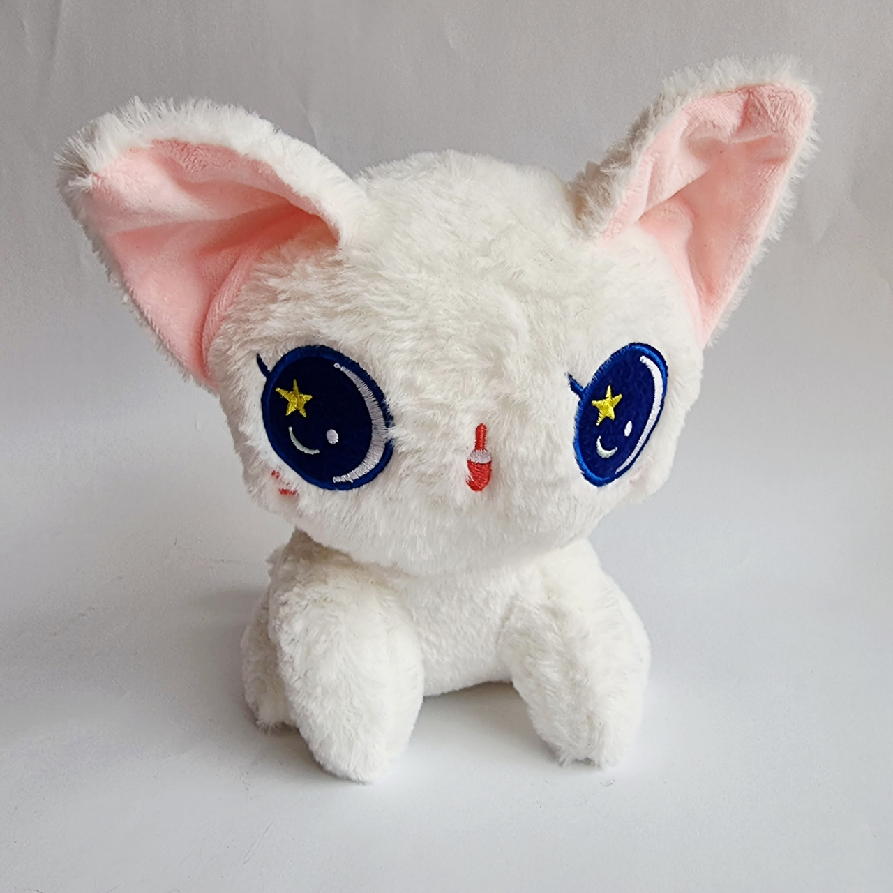 М'яка іграшка Котик білий, 20 см, фото 1