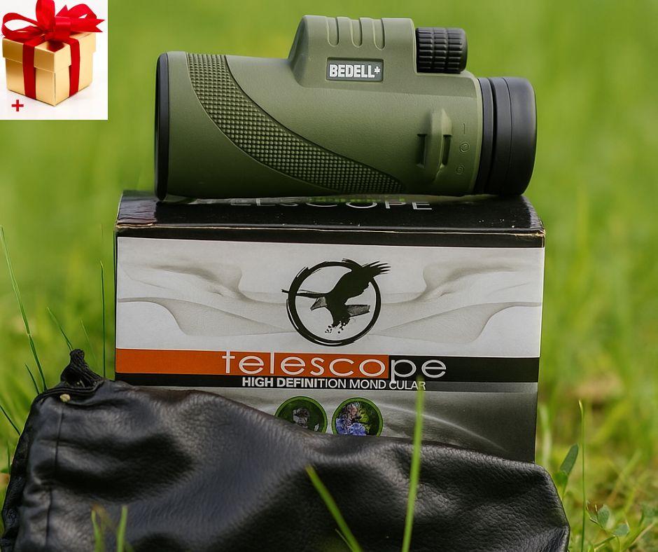 Компактний монокуляр BEDELL 40x60 з чохлом монокль із подвійним фокусуванням, фото 1