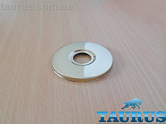 Золотий плоский фланець ThermoPulse Gold розмір D70 мм / висота 5 мм, під внутрішній розмір 1/2" (20мм). Н/ж сталь