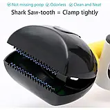 Автоматичний совок для прибирання за собаками Совочок для збирання фекалій собак Pooper Scooper LS188 диспенсер, фото 4