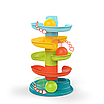 Дитяча спіральна вежа зі кульками слоненя 6 рівнів гірка спуск лабіринт розвивальна іграшка для малюків, фото 9