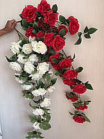 Штучна троянда . Ампельний кущ троянди ( червона , 127 см ), фото 10