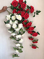 Штучна троянда . Ампельний кущ троянди ( червона , 127 см ), фото 9