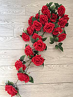 Штучна троянда . Ампельний кущ троянди ( червона , 127 см ), фото 2