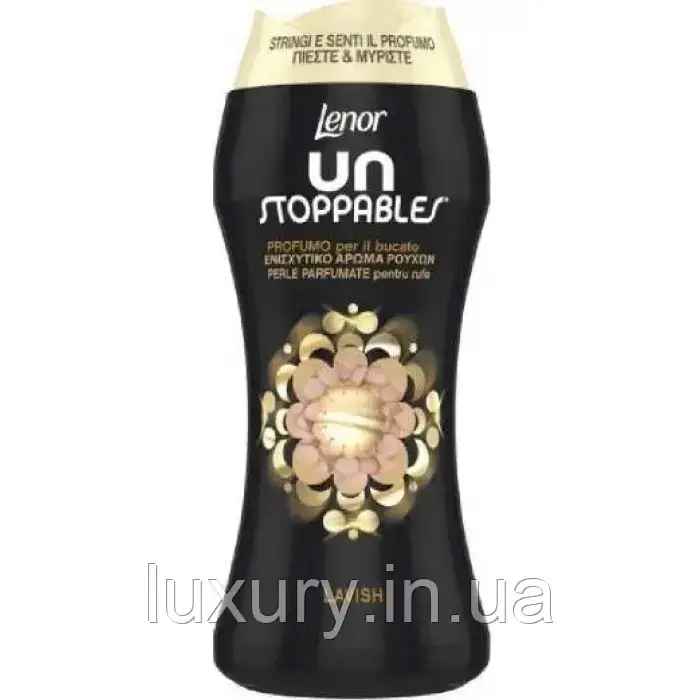 Кондиціонер для білизни в гранулах Lenor Lavish Персик і білі квіти, 210 г