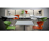 Стіл GSDM для кафе Стелла S квадратний розмір 80*80 см білий, фото 5