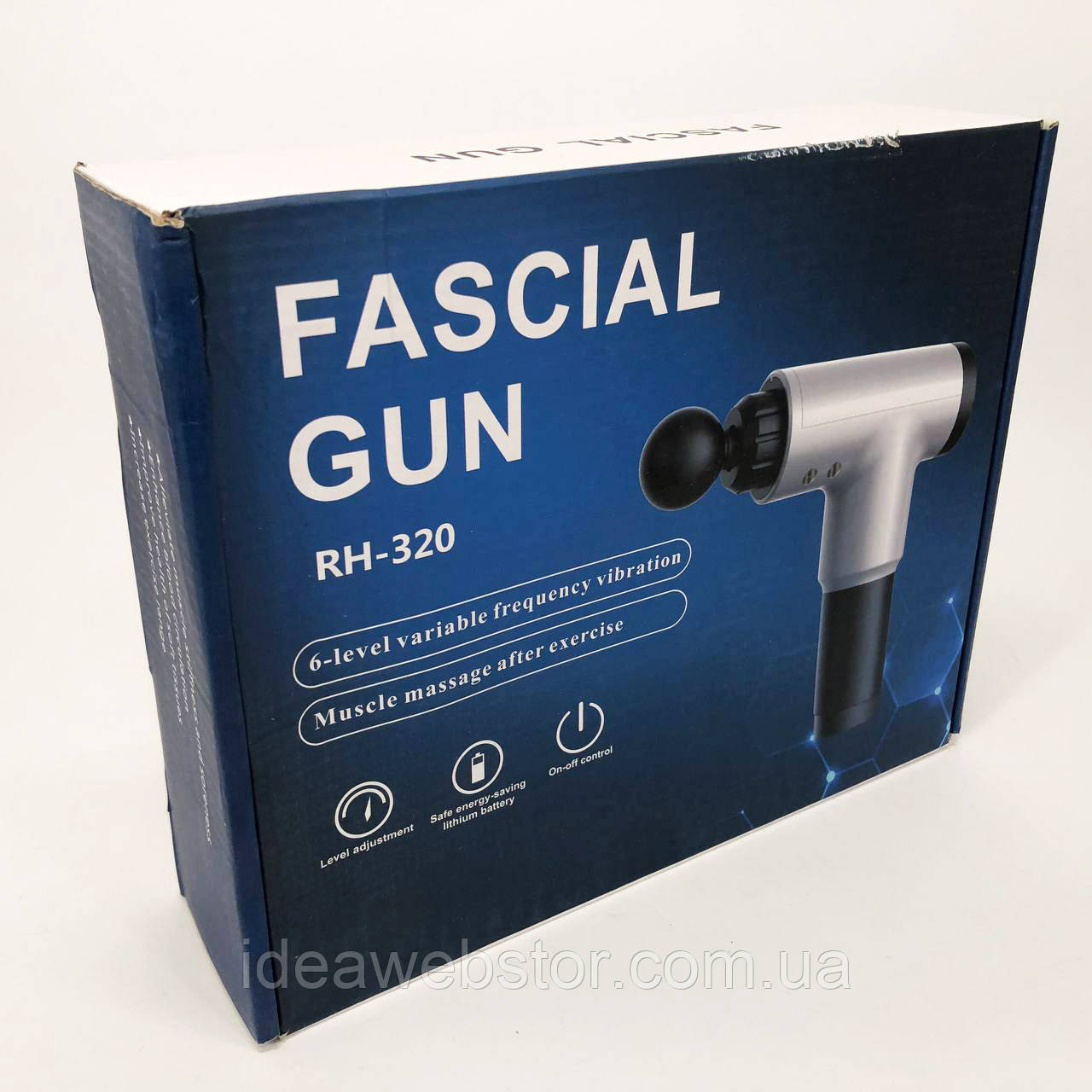 Домашній масажер для спини та шиї Fascial Gun KH-320, Масажер для чоловіків AS-194 з вібрацією