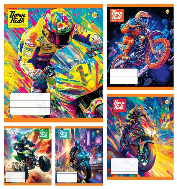 Зошит 24 арк. лінія "Тетрада" / Мото