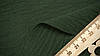 Тканина американський жатий креп колір хакі, фото 2