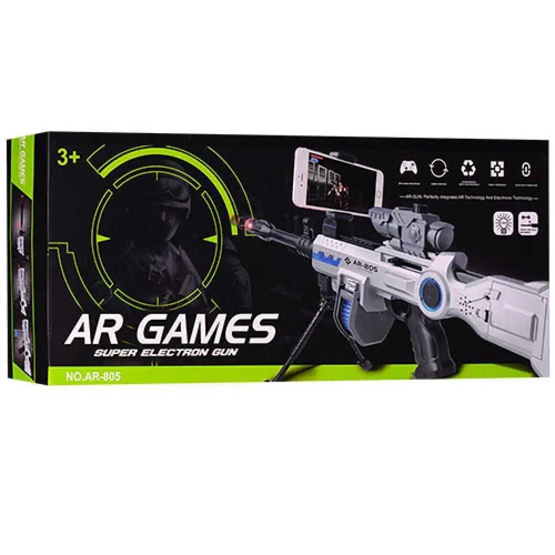 ІГРАШКОВИЙ АВТОМАТ віртуальної РЕАЛЬНОСТІ AR GAME GUN Працює Від Програми (AR-805), фото 1