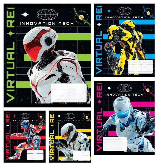 Зошит 18 арк. лінія "Тетрада" / Роботи