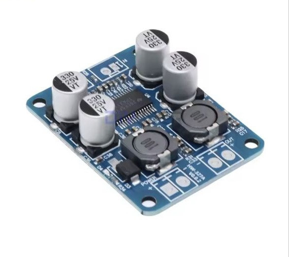 Плата підсилювач звуку TPA3118 60ВТ, фото 1