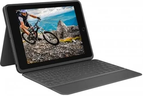 Чохол для планшетів Logitech Etui з клавіатурою Rugged Folio 920-009319 Графітовий (1_719773), фото 1