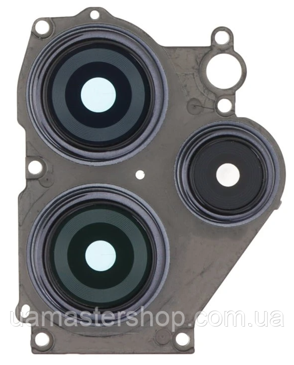 Скло камери Xiaomi Redmi 12 5G з рамкою чорного кольору, фото 1