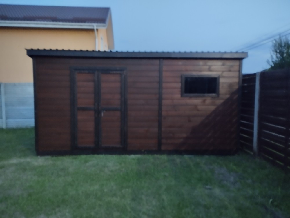 Сучасний сарай з дерева 15м2 (3*5), фото 1