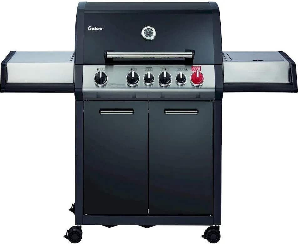 Газовий гриль Grill Gazowy Enders Monroe Black Pro 4 Ik Turbo 837033, фото 1