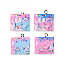 Дитячі Bluetooth-навушники "Unicorn Shine" з вушками та світлом — блакитні, фото 3