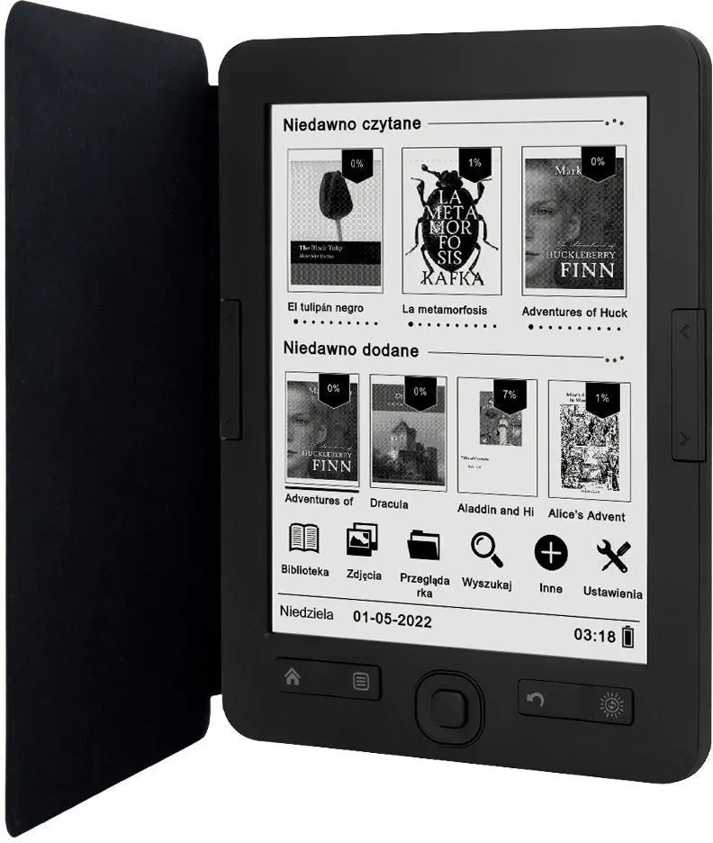 Електронна книга Bemi Czytnik e-booków Cognita+ Графітовий BRCGAPGE, фото 1
