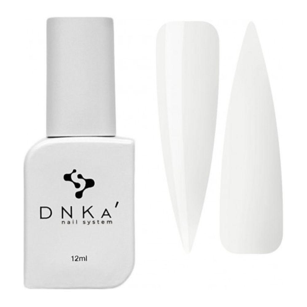 DNKa Top Milky No Wipe - Молочный Топ для ногтей, 12 мл