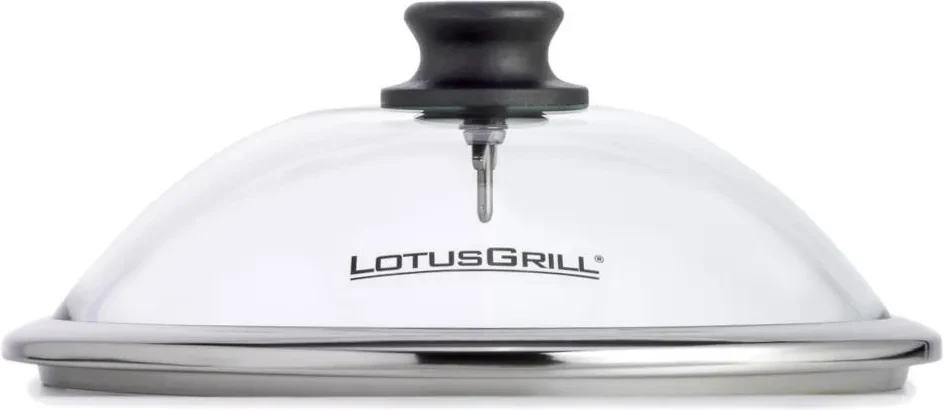 Аксесуар для гриля LotusGrill скляна кришка Міні, фото 1