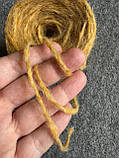 Пряжа з альпакою Barranca Filitaly lab гірчиця 100 грамів, фото 2