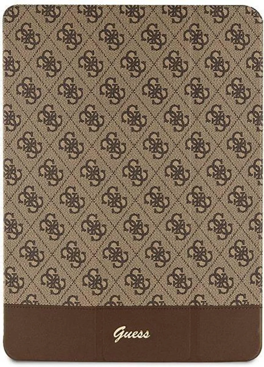 Чохол для планшетів Guess Etui APPLE IPAD PRO 12.9 4G Stripe Allover (GUFCP12PS4SGW) коричневий, фото 1