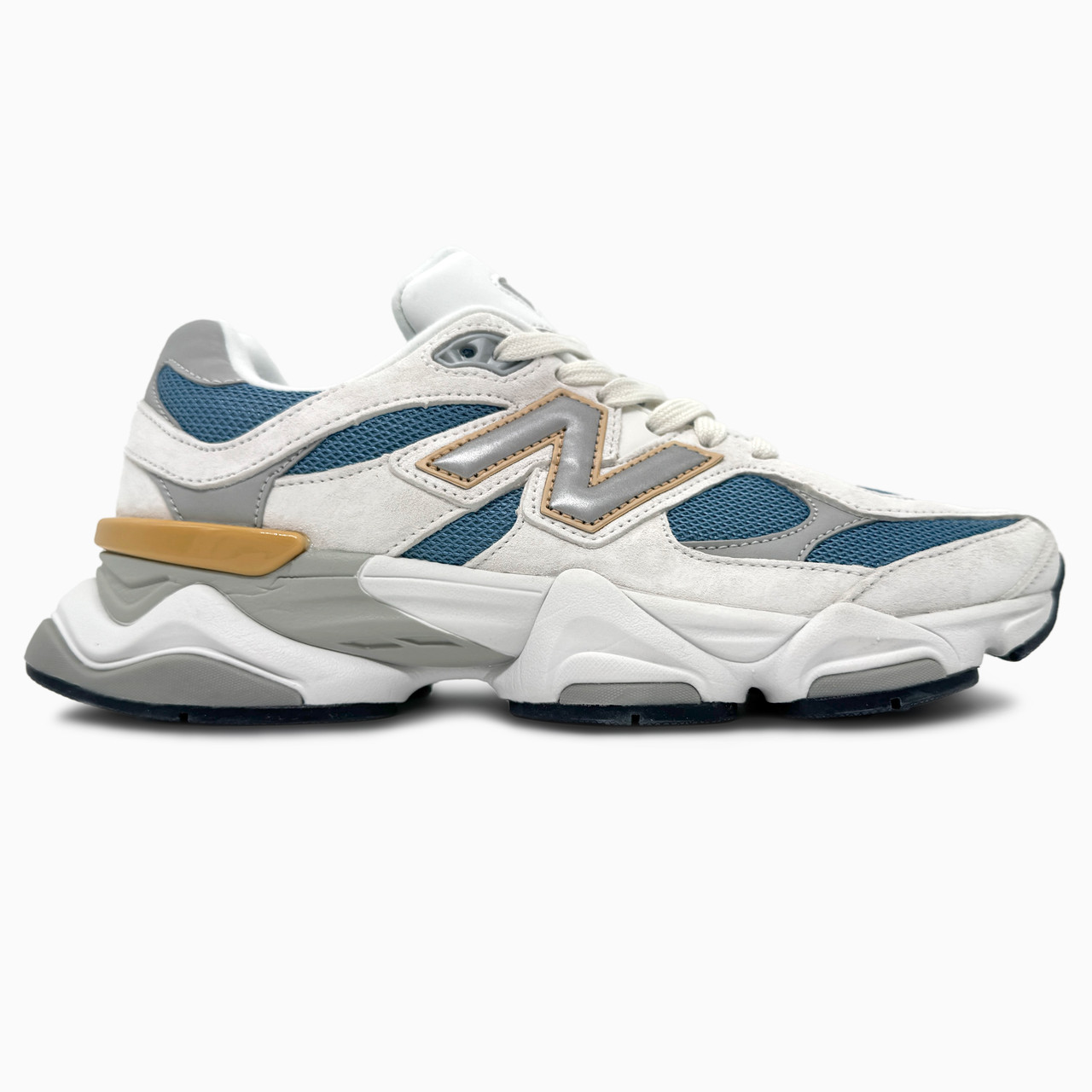 New Balance 9060 Beige/Blue/Yellow 36, фото 1