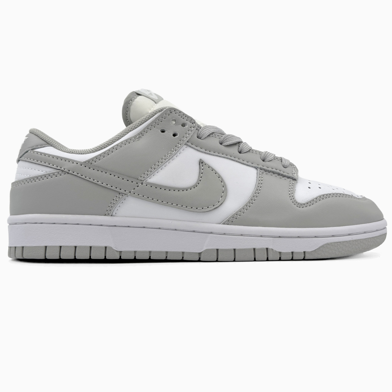 Nike Dunk Low Light Grey/White 42, фото 1