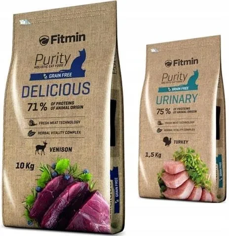 Сухий корм FITMIN Cat Purity Delicious 10кг, фото 1