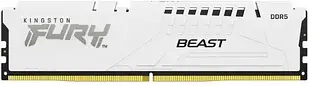 Оперативна пам'ять Kingston Fury Beast DDR5 32GB 6000 CL30 Expo біла KF560C30BWE32
