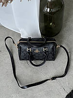 Coach Mini Rowan Crossbody In Signature чорний Є
