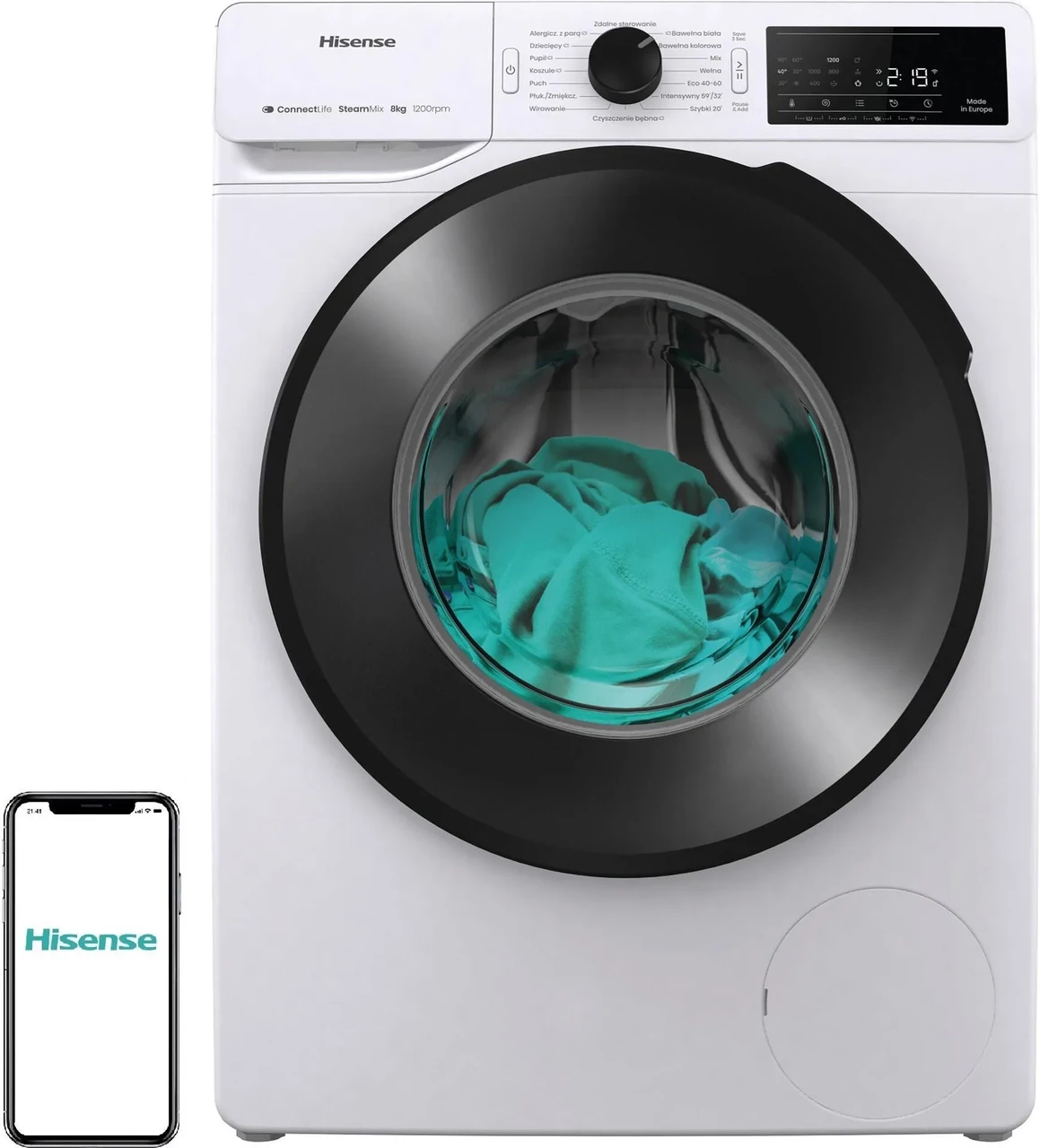 Пральна машина Hisense WF3V8023BWS WF3V8023BWS