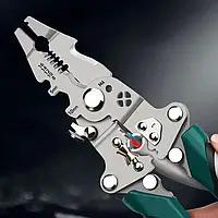 Багатофункціональні кліщі для зачищення й обтискання дротів/ Обтискні кліщі/Кліщі для зняття ізоляції