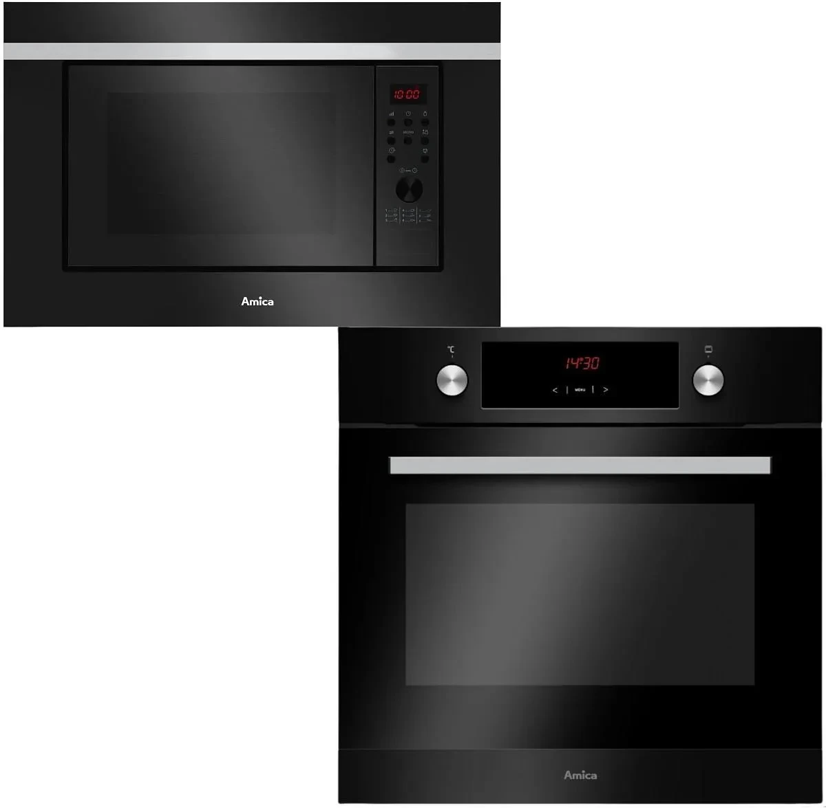 Вбудована техніка Amica EB 7541DB FINE + AMGB 20E2GB F-TYPE, фото 1