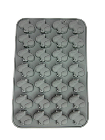 Форма силіконова для льоду та цукерок Бегемоти