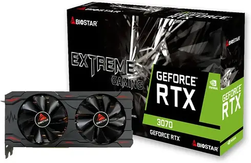Видеокарта Biostar GeForce RTX 3070 (VN3706RM82)