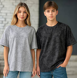 Футболка підліткова оверсайз унісекс, розміри 34-42 на зріст 134-160