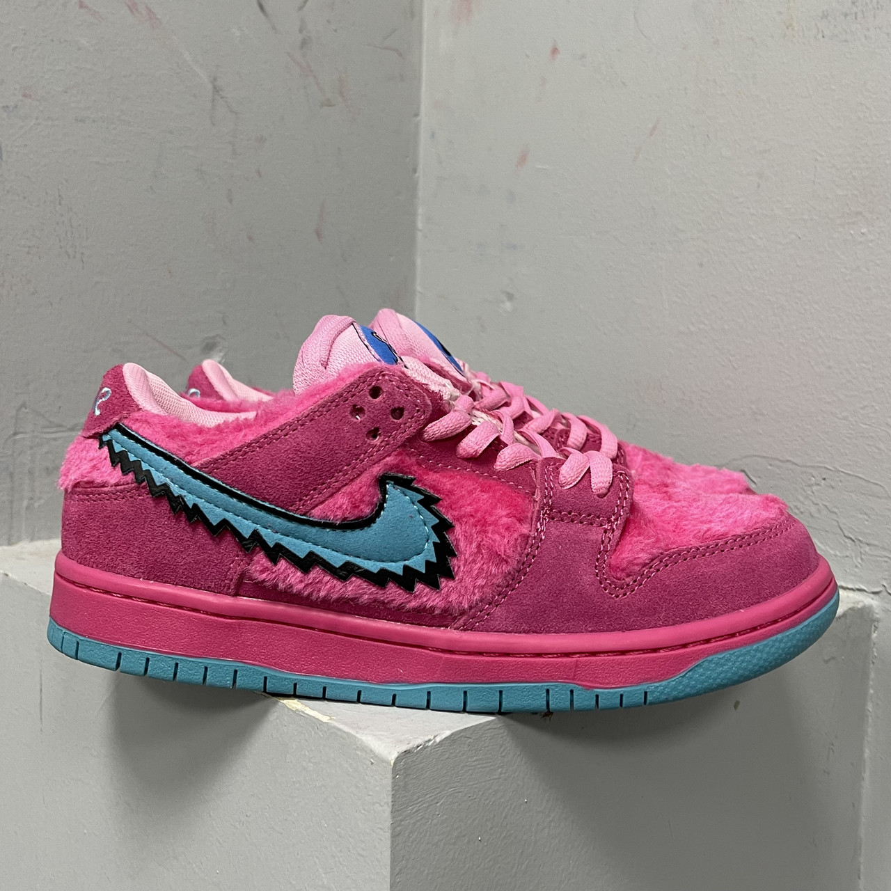 Dunk Low Grateful Dead Bears Pink, фото 1