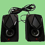 Акустична система Xtrike ME SK-402 USB, 2х3 Вт, RGB LED, фото 2