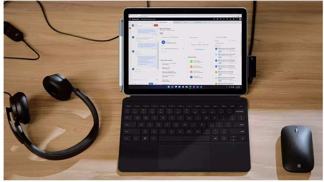 Планшет Microsoft Surface Go 4 10,5" 8GB 128GB Wi-Fi платиновий (XHU00006), фото 1