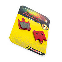 Велоколодки гальмівні дискові прямокутні (пара) mod -SBP-1028