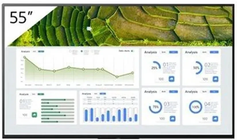 Комерційний монітор Sony Bravia Professional Displays Fw-55Bz30L серії Bz30L – 55-дюймовий РК-дисплей з, фото 1