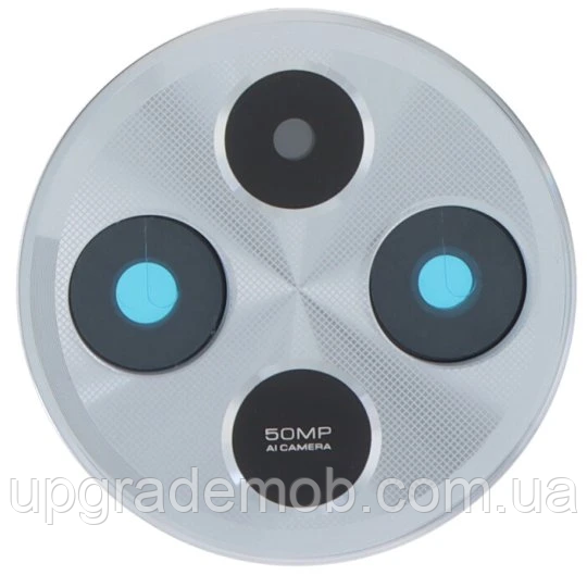 Скло камери Xiaomi Redmi 14C з рамкою синього кольору, фото 1