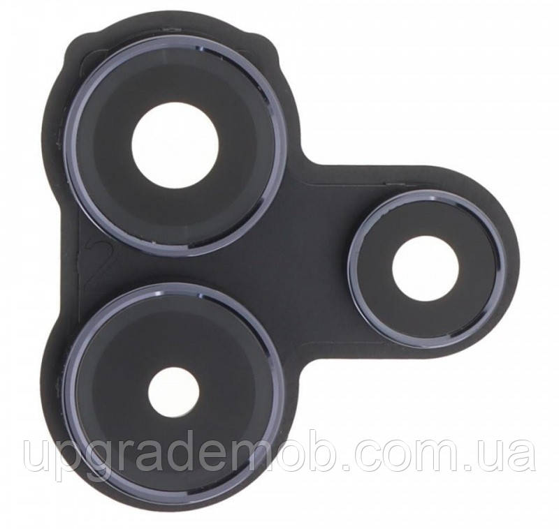 Скло камери Xiaomi Redmi Note 14 5G з рамкою чорного кольору Midnight Black, фото 1